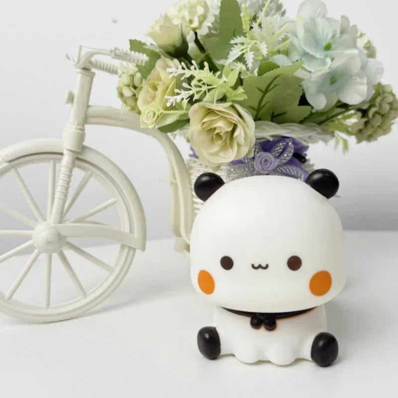 Veilleuse LED ourson kawaii, lumière douce sans fil
