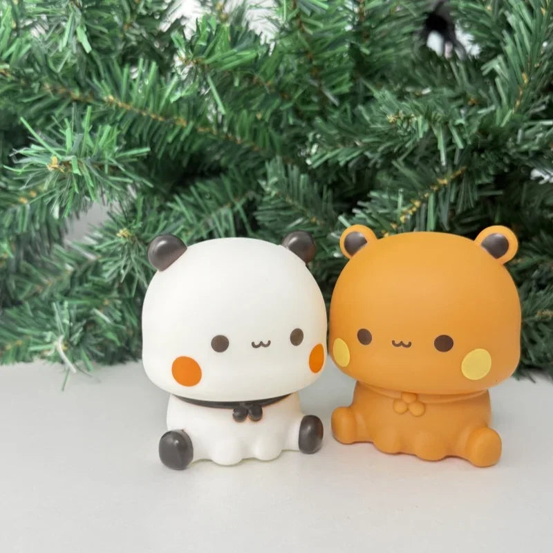 Veilleuse LED ourson kawaii, lumière douce sans fil