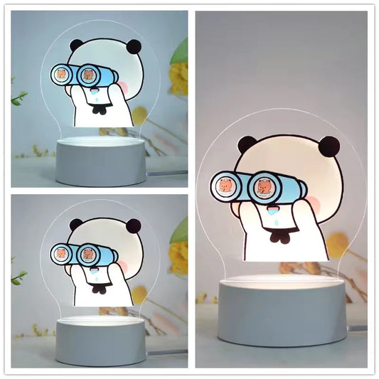 Veilleuse LED Panda Bubu Dudu télécommande